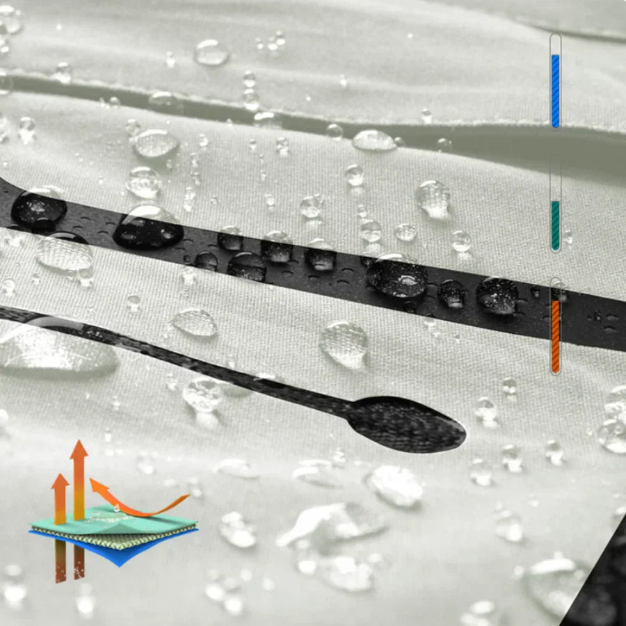 Northfall - Waterproof outdoor jacket with notch collar