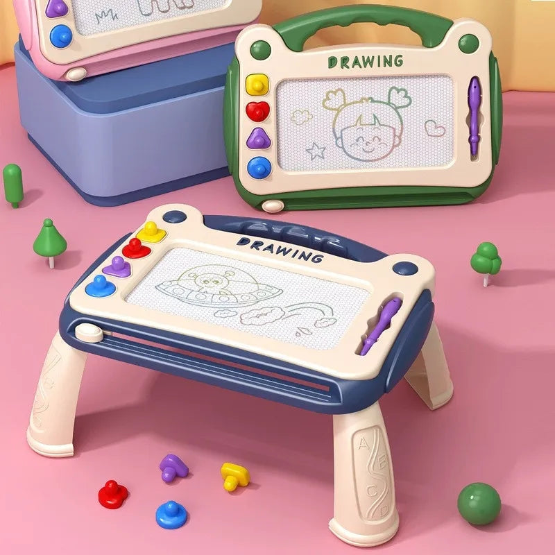 InspiDraw – Tableau de graffiti créatif pour enfants avec écran de dessin réutilisable