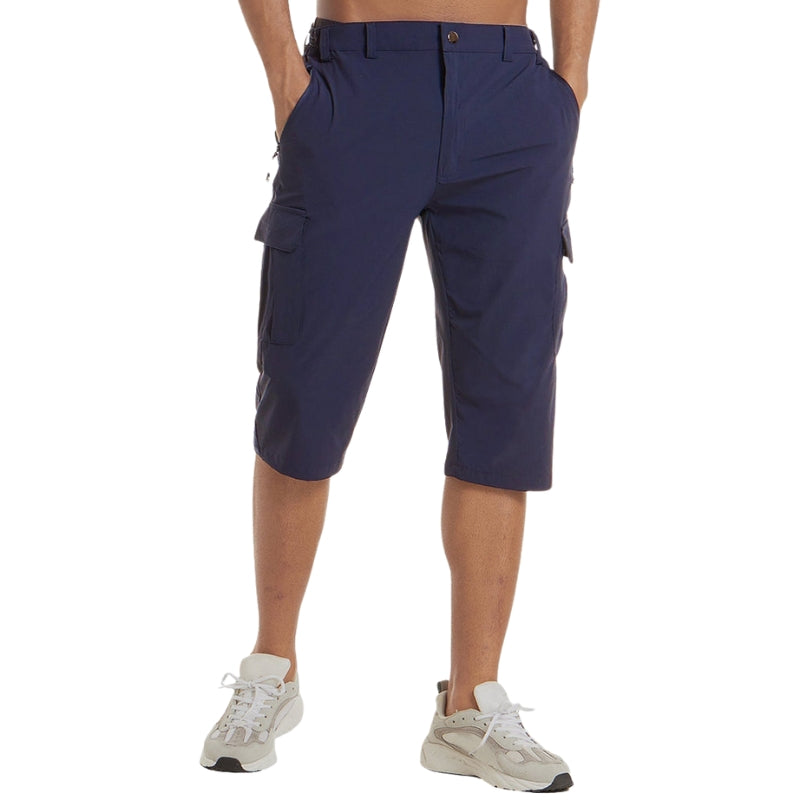 Ryan - Short Cargo Léger avec Taille Réglable