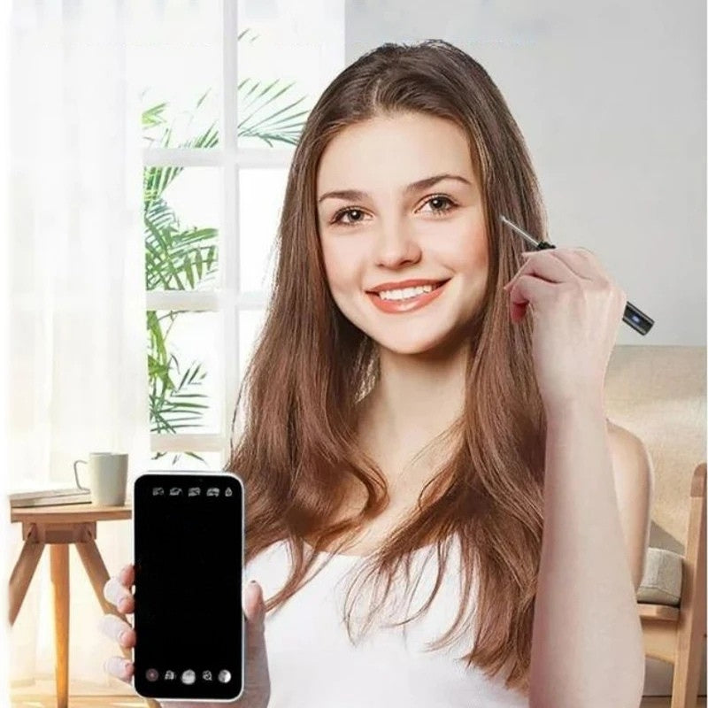 EarVue – Oorreiniger met Ingebouwde Camera en Oplaadbaar Ontwerp