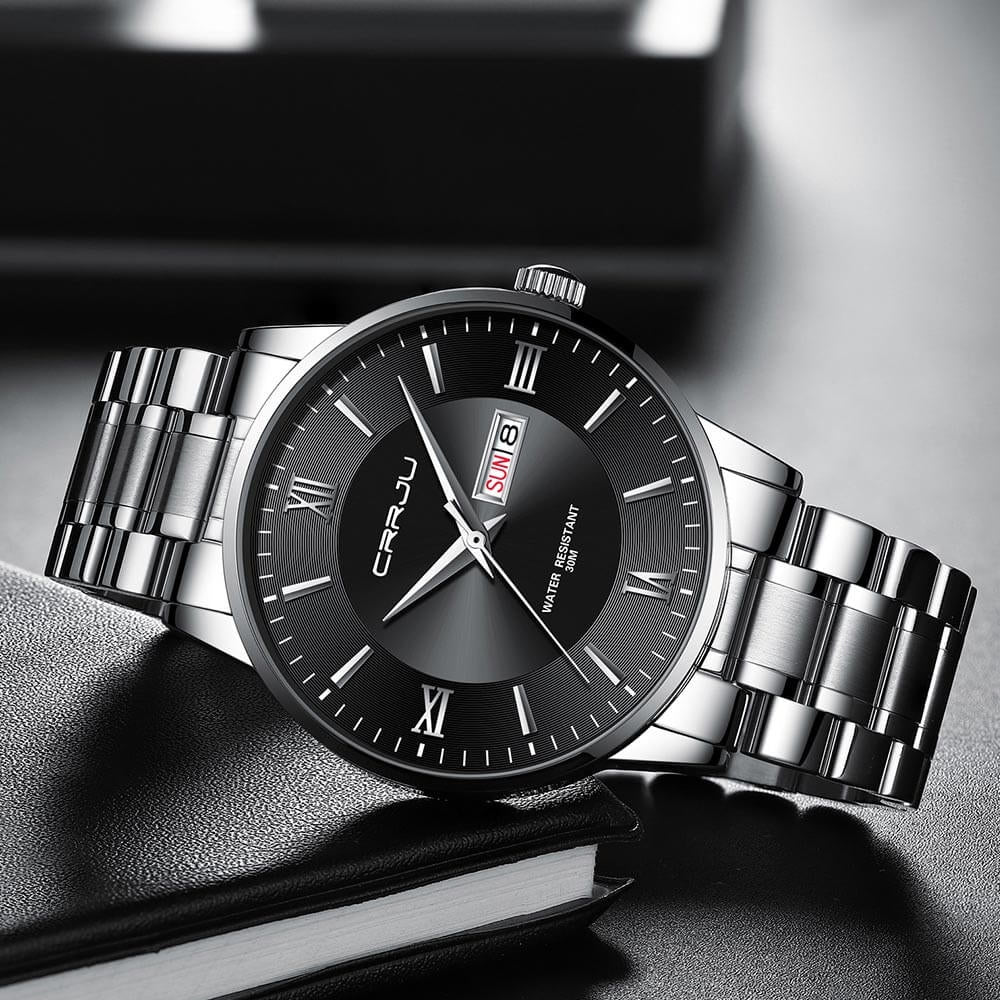 Ethan – Ceas elegant cu multiple cadrane, cadran sportiv și curea reglabilă lustruită