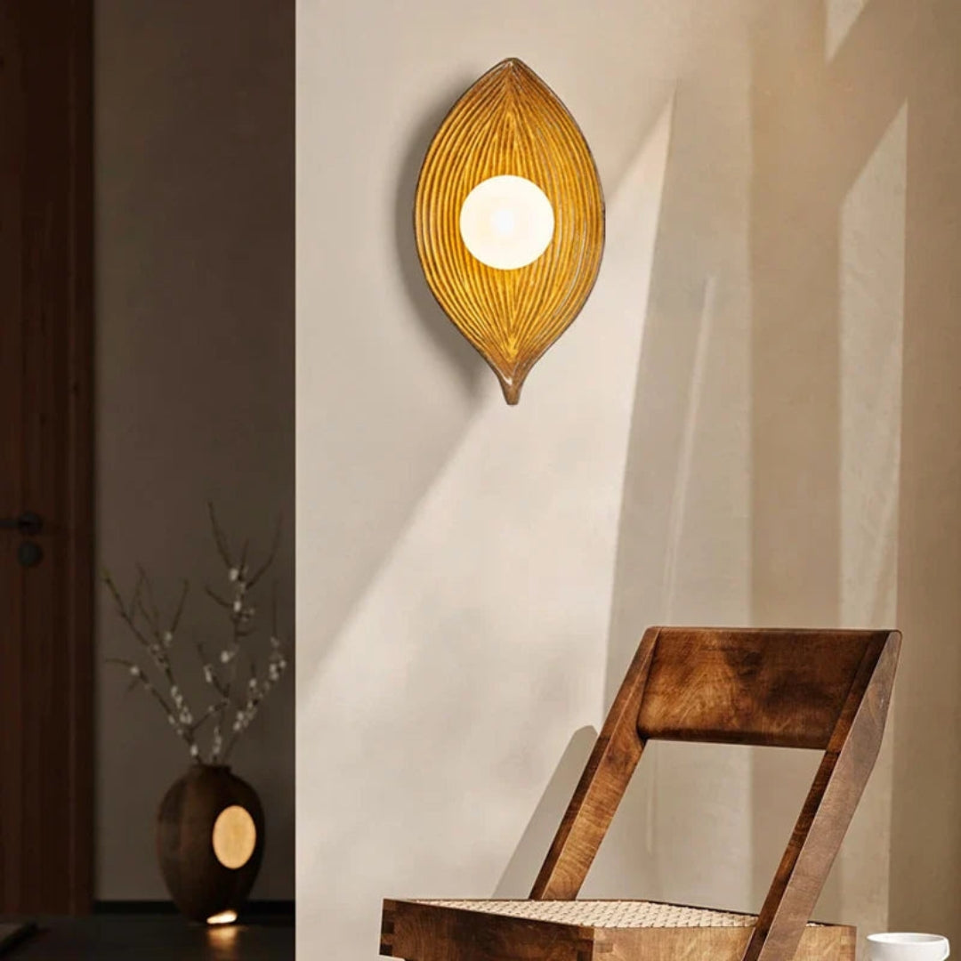 LeafGlow - Applique murale LED inspirée de la nature pour une ambiance apaisante