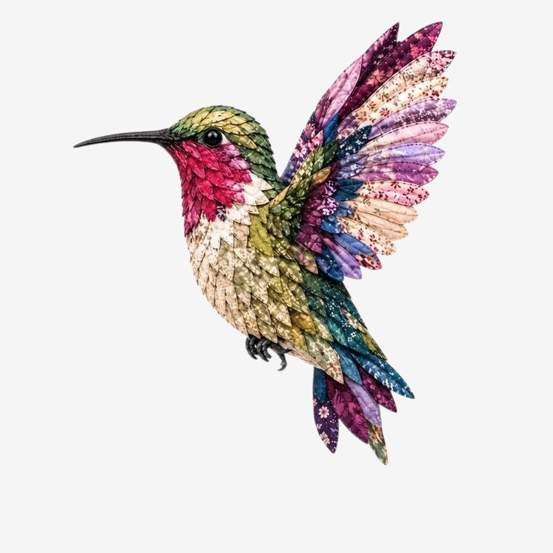 FeltFeathers - Diy Bird Pattern Kit With Layered Design