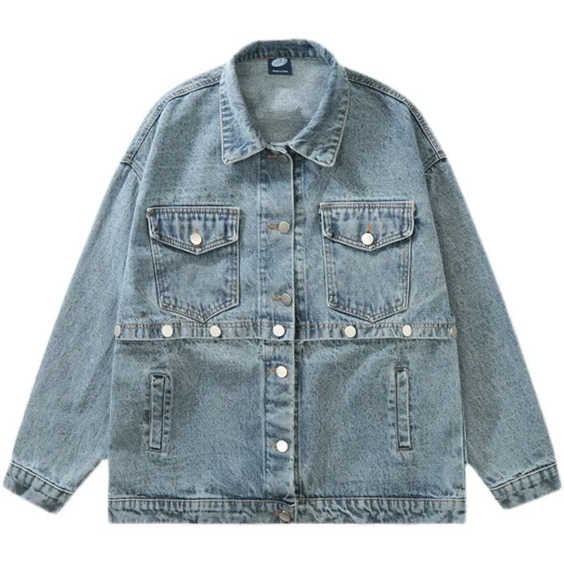 Emma - Giacca di jeans elegante con maniche lunghe