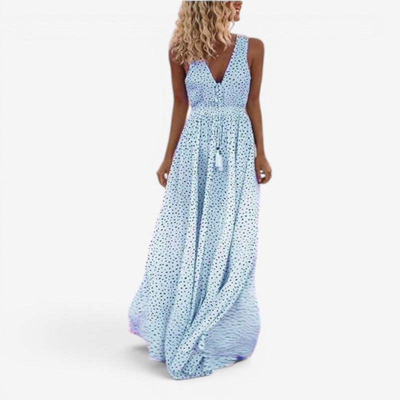 Women’s Maxi Dress V-Neck