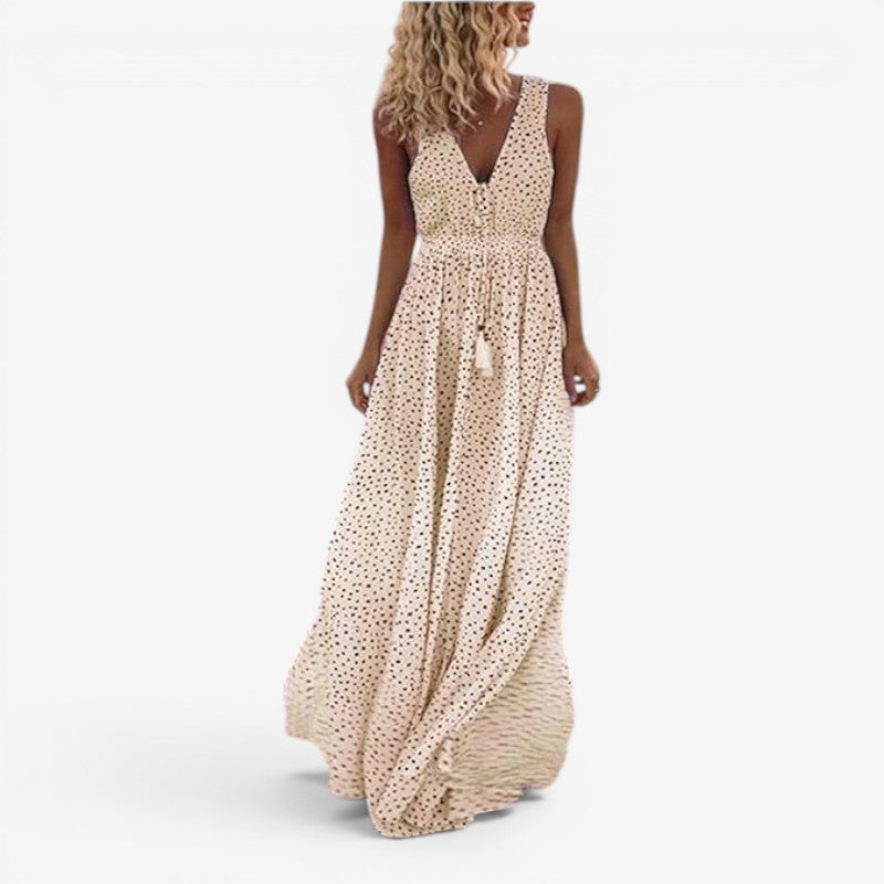 Women’s Maxi Dress V-Neck