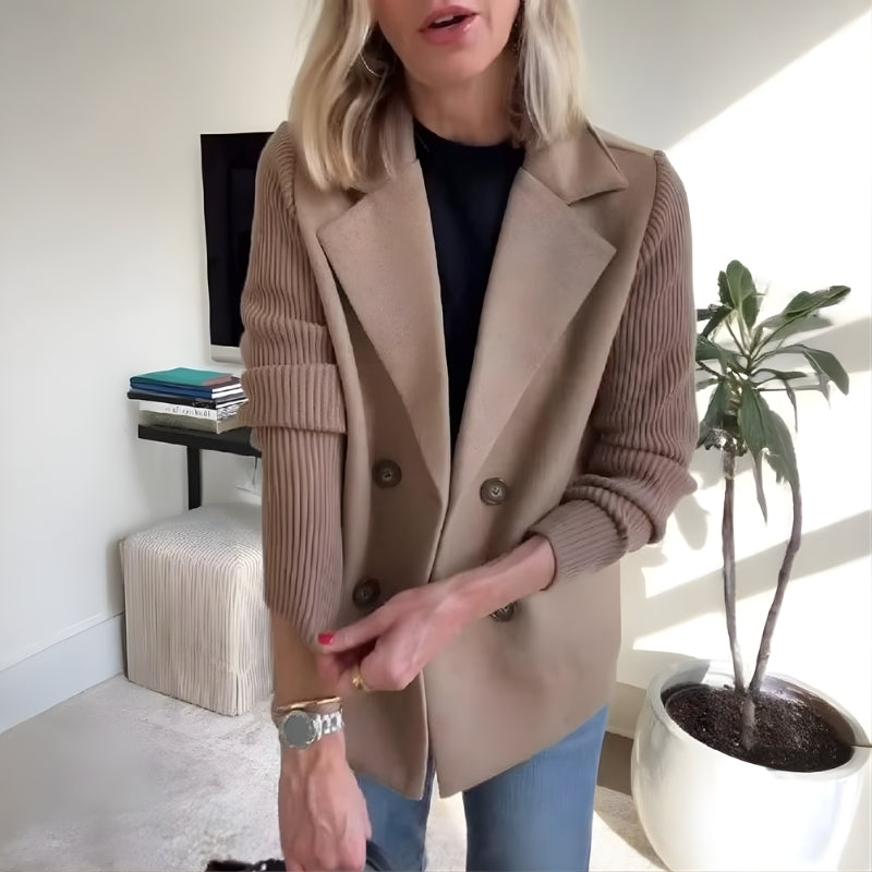 Yara - Bunda s dlouhými rukávy a zapínáním na knoflíky