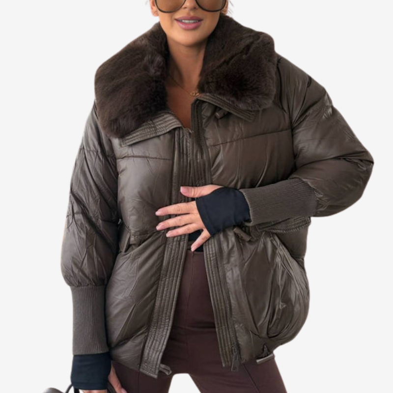 Annabelle - Giacca a maniche lunghe con chiusura a zip