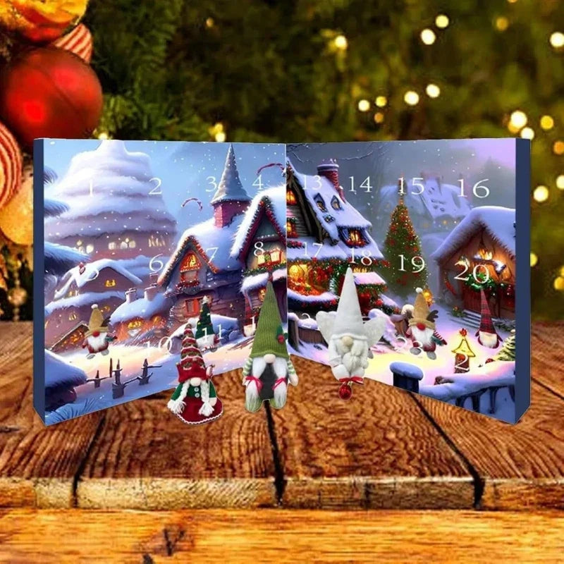 SpookyGnome – Calendar de Advent de Halloween cu surprize de pitici plușate