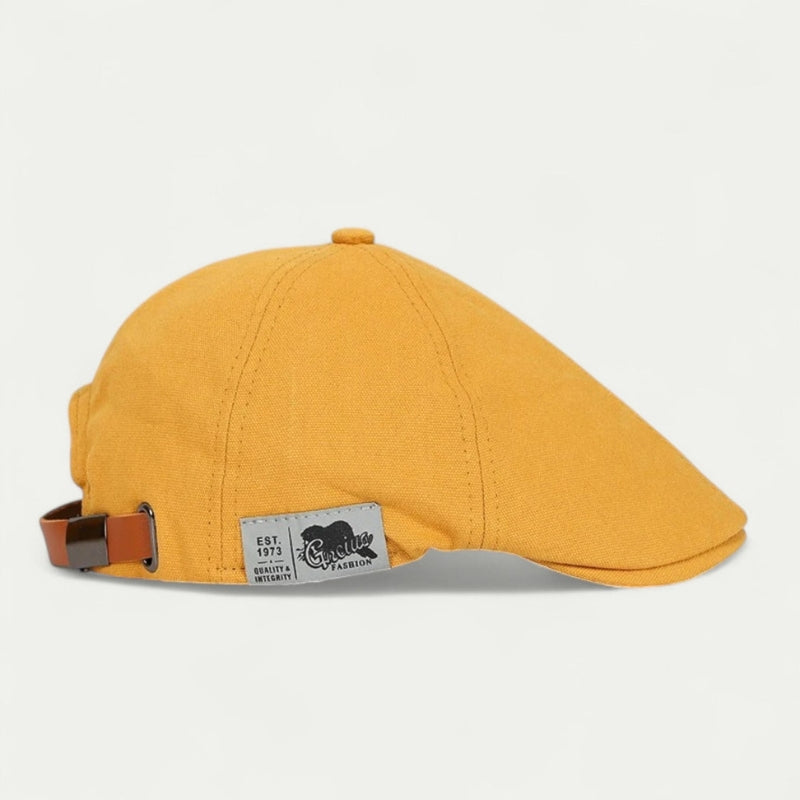 Hudson – Classic flat cap and short peak