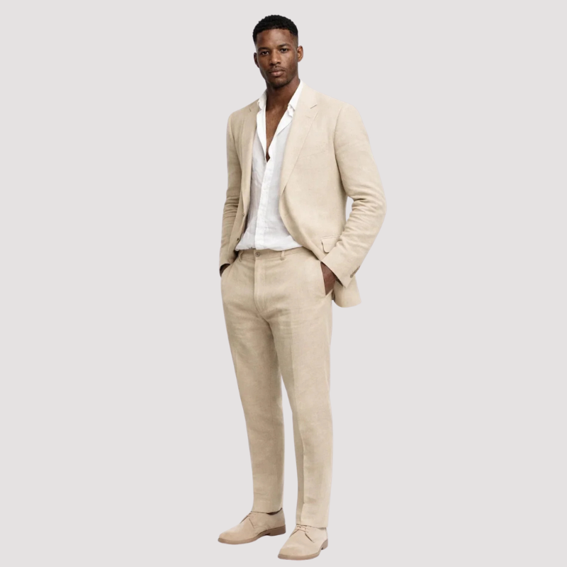 Men's 2 Piece Blazer Suit Set