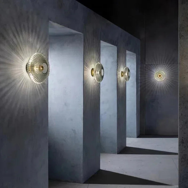 GlowAura - Lampada da Parete Elegante con Design Minimalista per Decorazione Casa