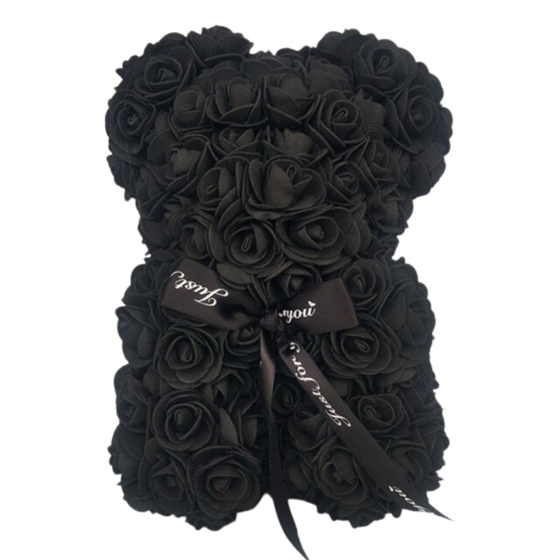 BloomBear – Ours décoratif aux roses en cadeau avec un design réconfortant