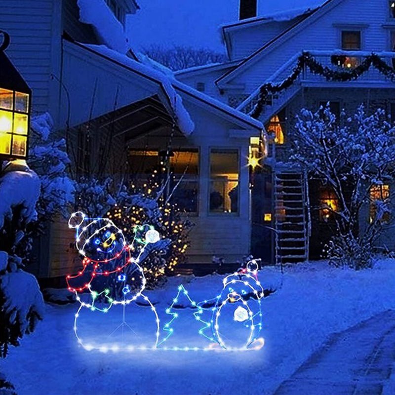 WinterJoy - LED dekorace na sněhovou bitvu pro hravou vánoční atmosféru