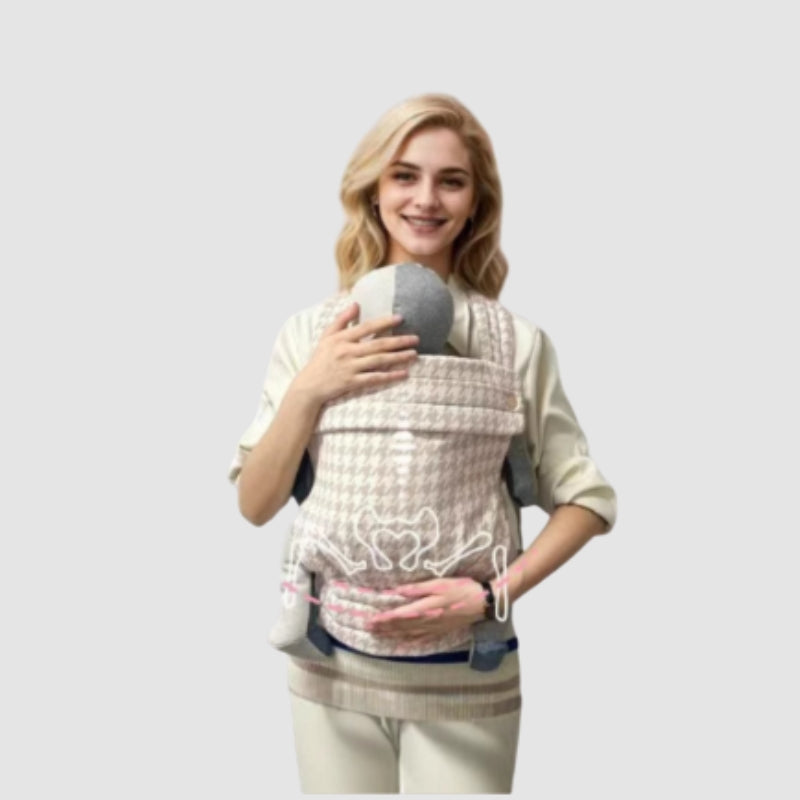 CarryCuddle - Borsa Porta Bebè con Spallacci Regolabili