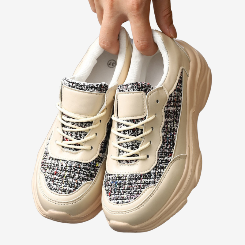 Halen - Sneakers con chiusura a lacci e design antiscivolo