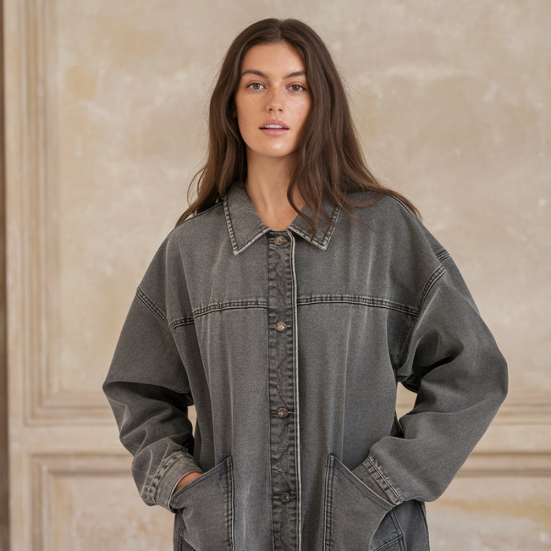 Naomi - Veste classique à col avec poches avant