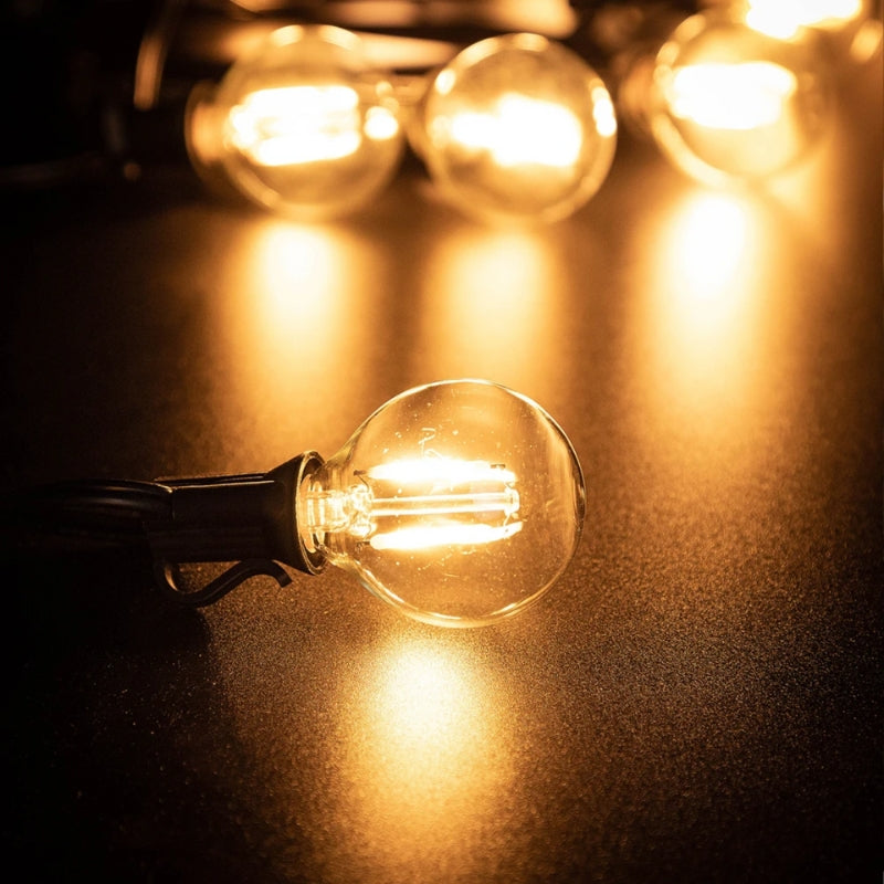 GlowNest – Șir de lumini LED clasice cu bile, iluminare blândă și design versatil