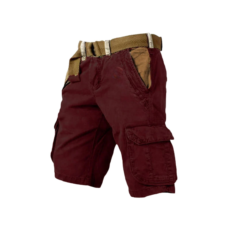 Jake - Pantaloni Scurți Cargo Cu Buzunare Multiple