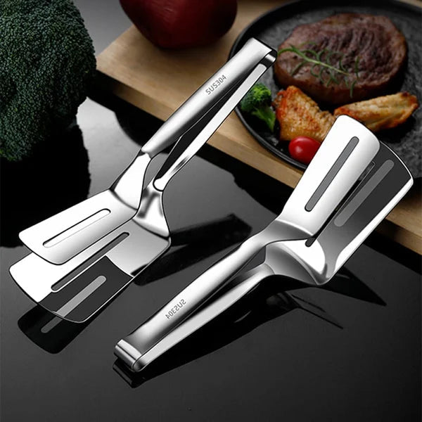 EasyGrip - Sokoldalú spatula beépített fogóval és kényelmes fogantyúval