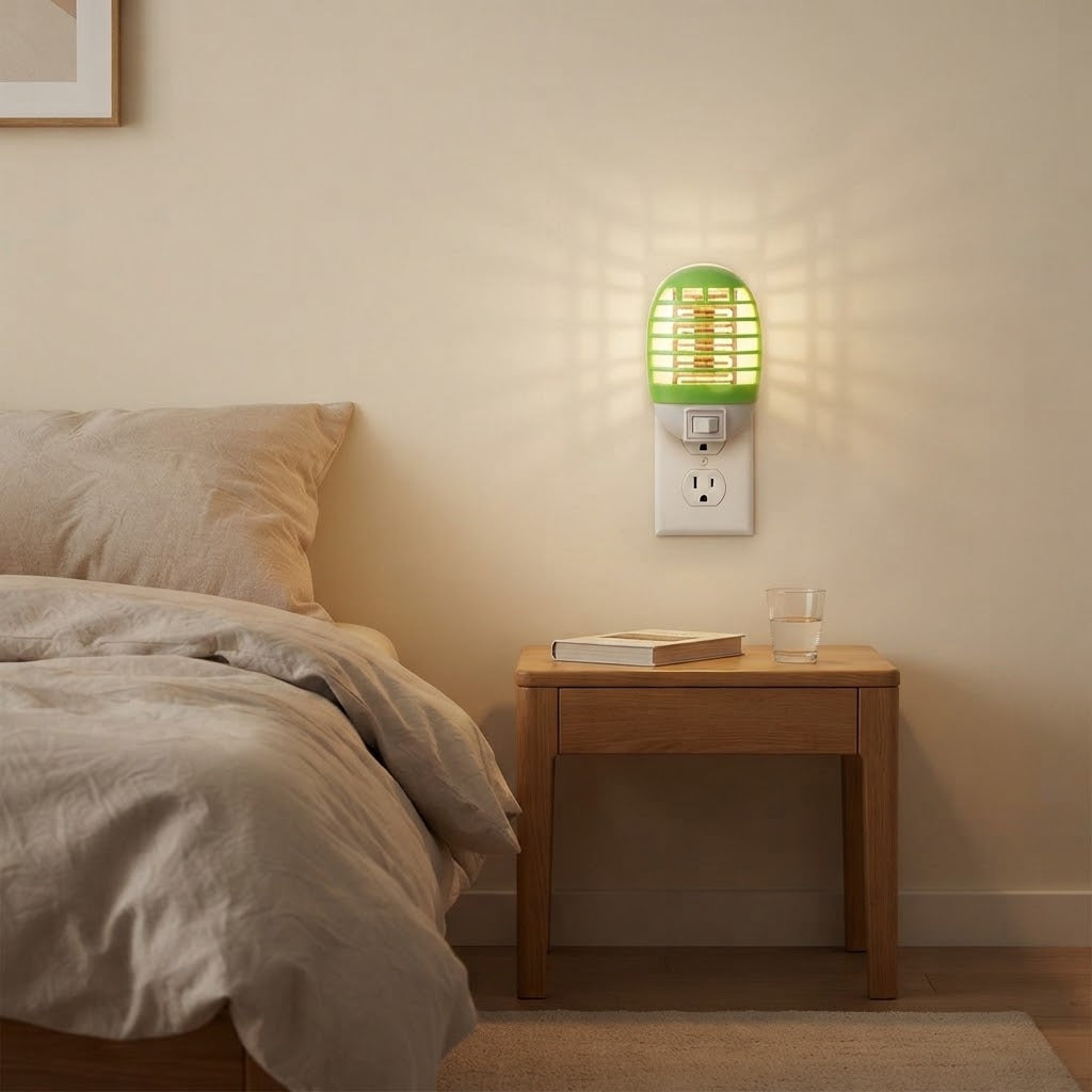GridGlow - Lampa owadobójcza z elektryczną siatką