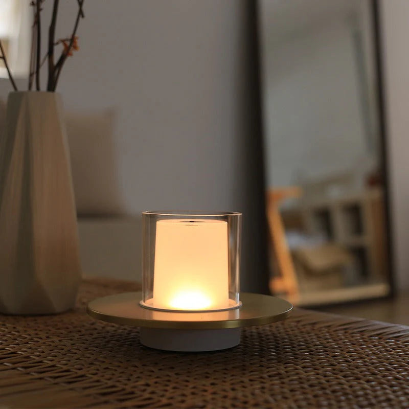 AuraGlow - Stylowa bezprzewodowa lampa z obsługą gestów i nowoczesnym designem