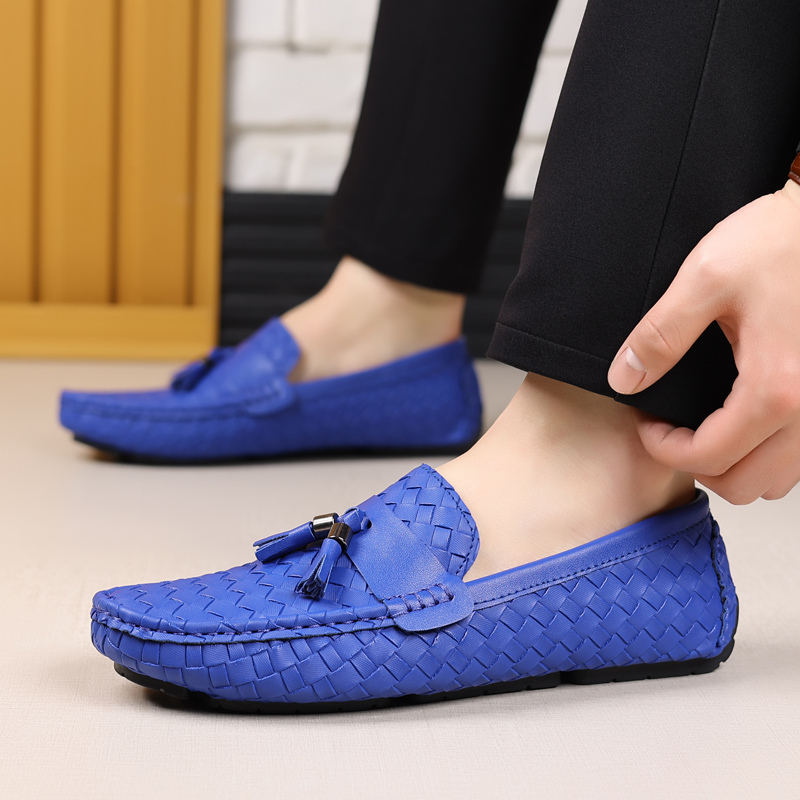 Caevon - Loafers slip-on Caevon cu ciucuri | Talpă antiderapantă pentru mers stabil | Îmbrăcăminte casual pentru fiecare zi | Mărimi 40–47