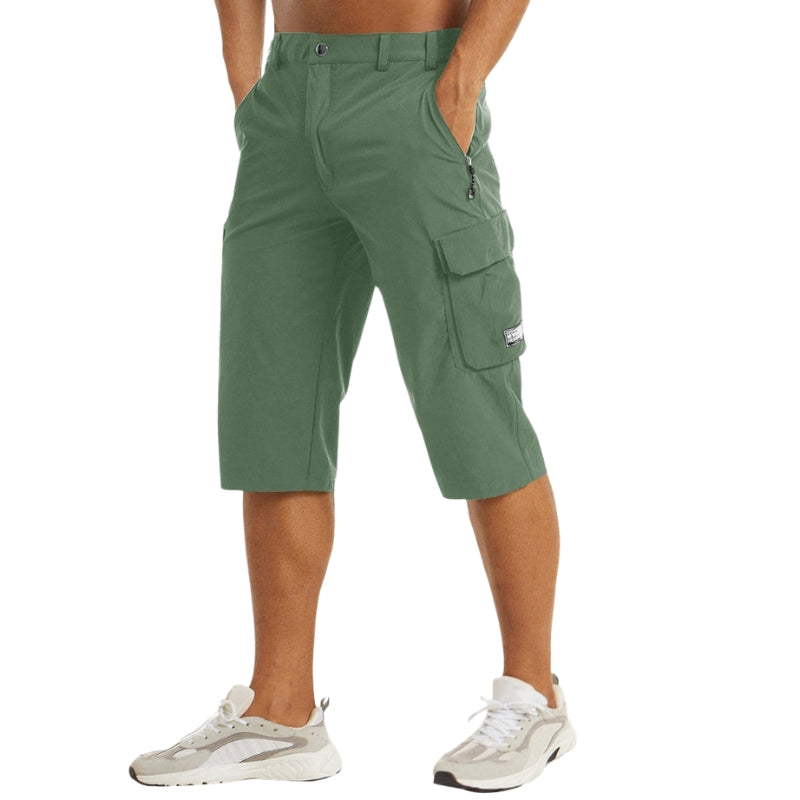Ryan - Short Cargo Léger avec Taille Réglable