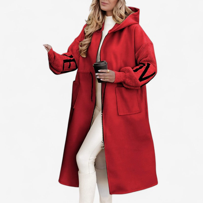 Aylin – Patchwork Jacket with Long Sleeves