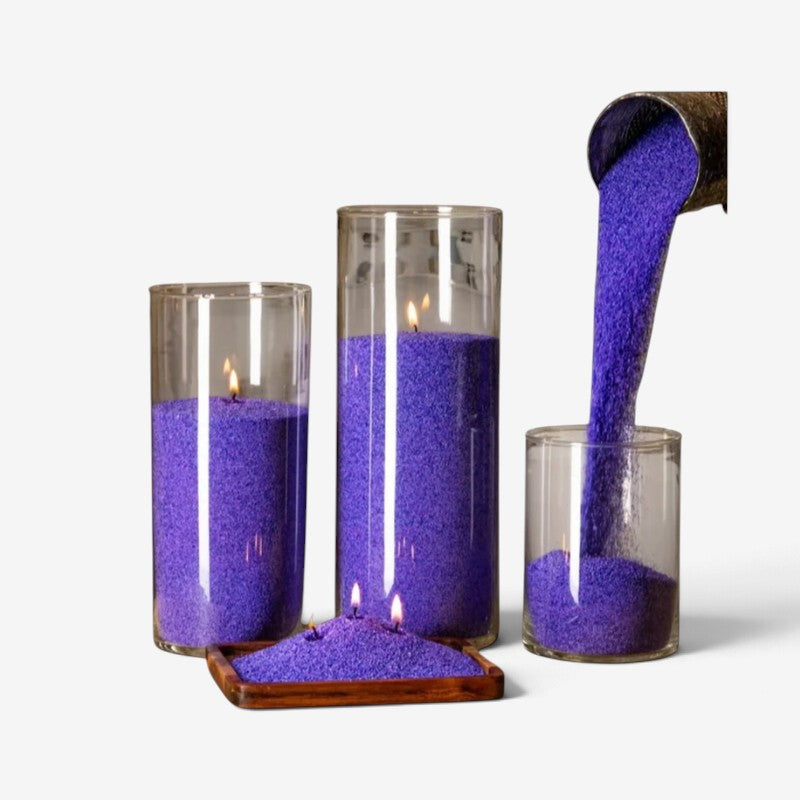 SandWick - Kit per candele con sabbia e stoppini personalizzabili