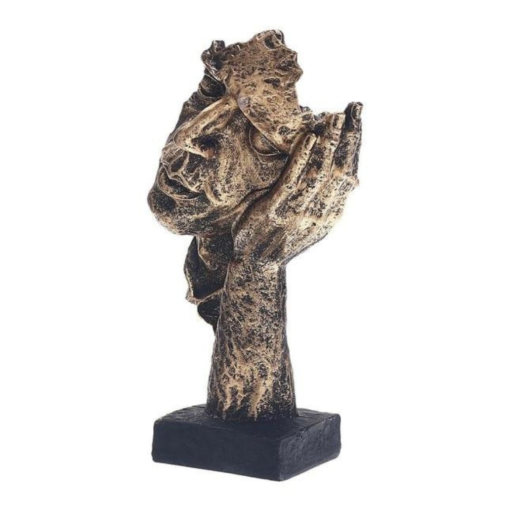 AuraObject - Abstract decorative sculpture with calm artistic form and modern minimalist design