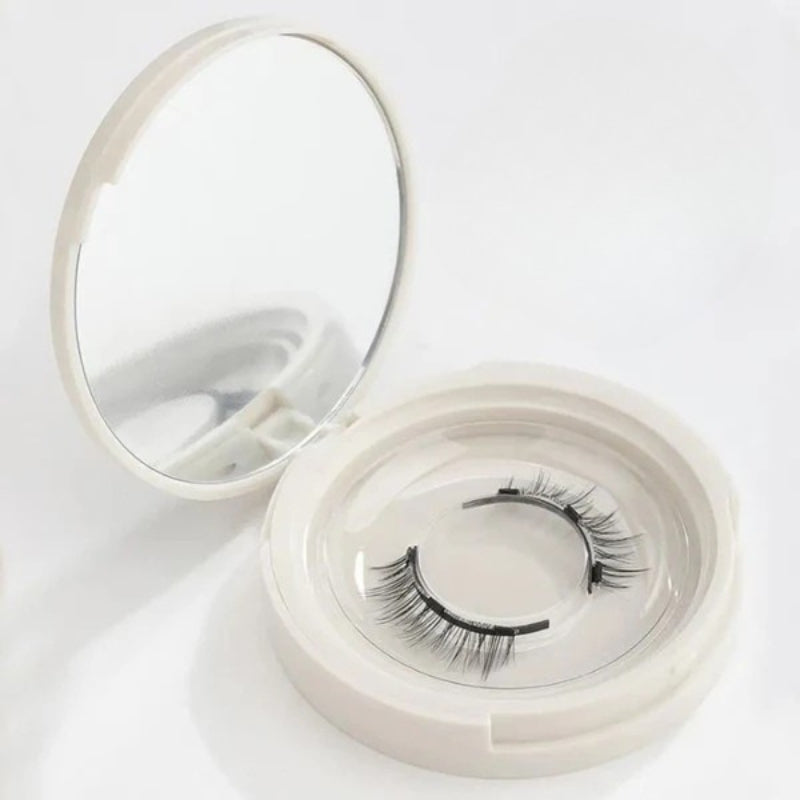 Sofia – Handgemaakt 3D Magnetisch Wimper Set met Volumineuze Zwarte Wimpers en Magnetisch Pincet