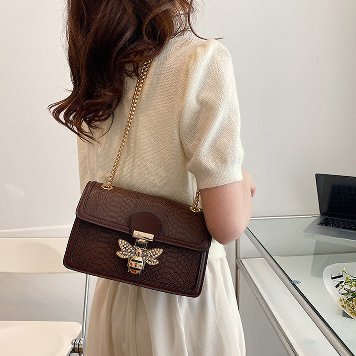 Esme – Sac à bandoulière rétro tendance avec chaîne