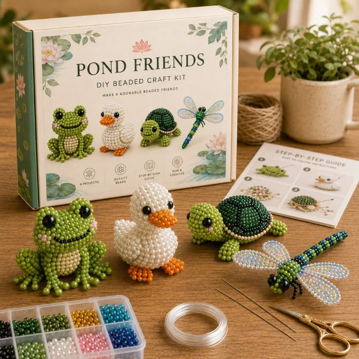 Beadimals - Kit de manualidades de animales con cuentas en 3D