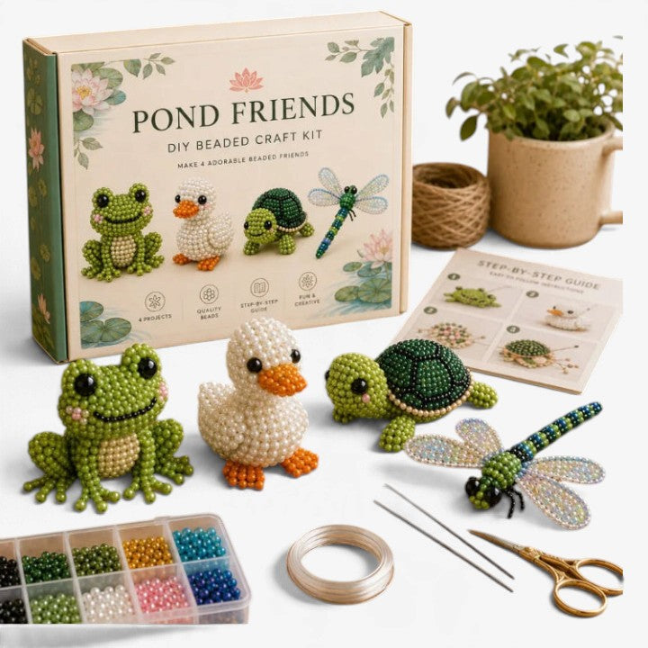 Beadimals - Kit de manualidades de animales con cuentas en 3D