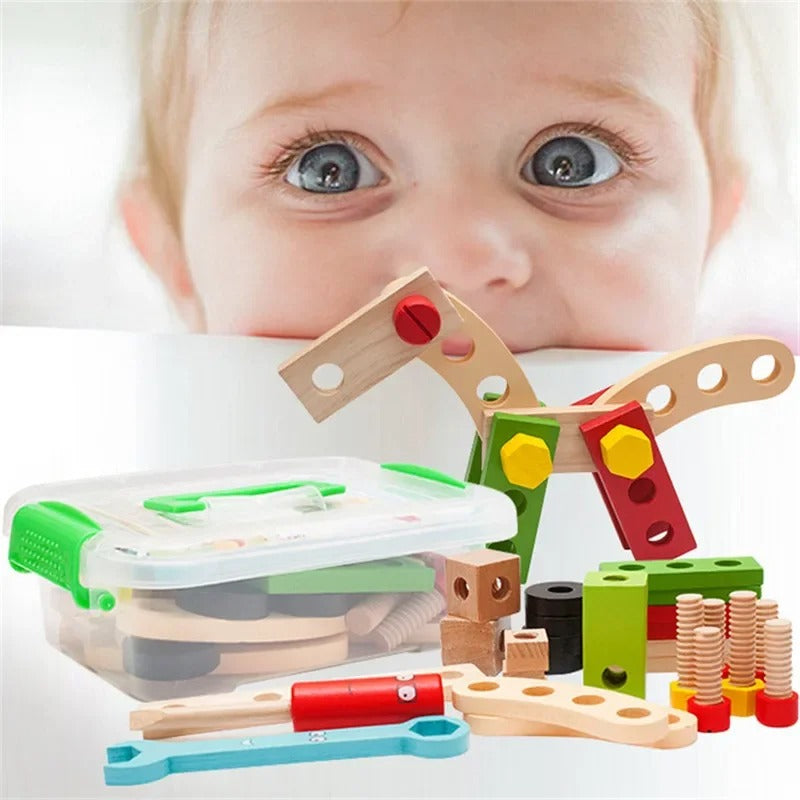 BuildBuddy – Trousse à outils portable DIY avec boulons et pièces interchangeables