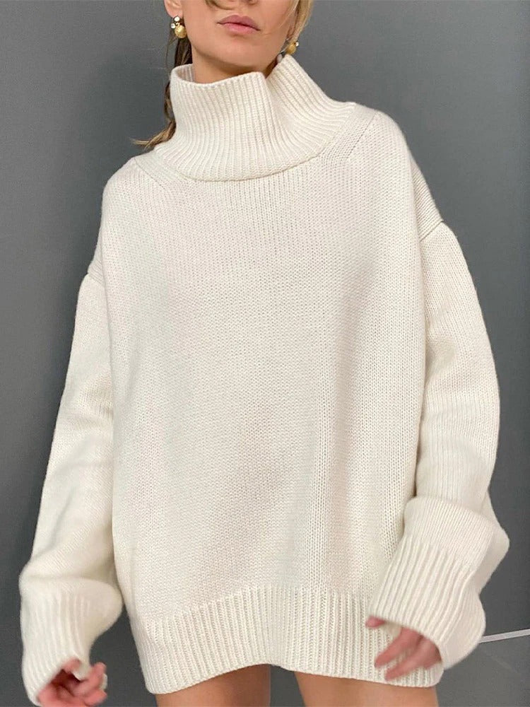 Ella - Multifunctional turtleneck sweater with comfort