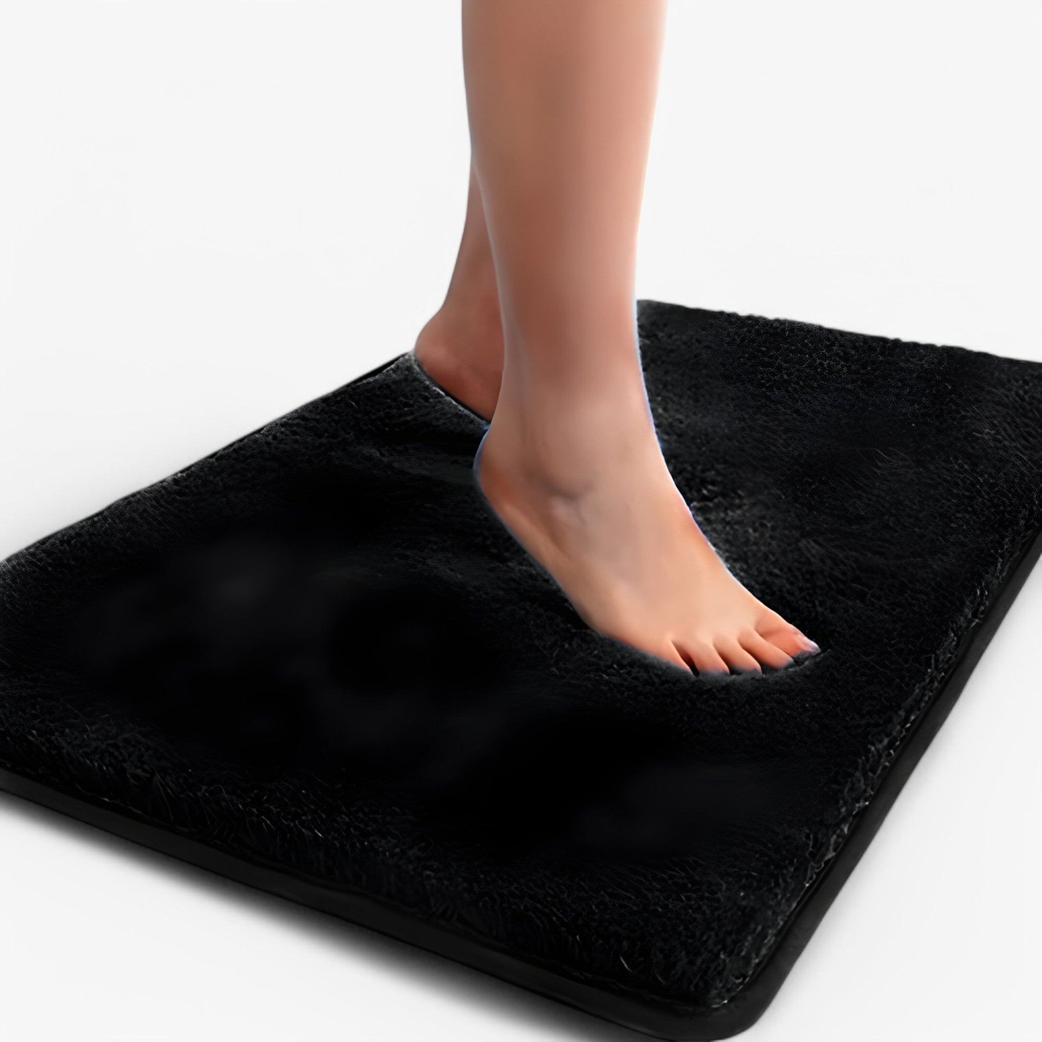 StepMate - Soft bathroom mat with anti-slip base and refined geometric pattern design