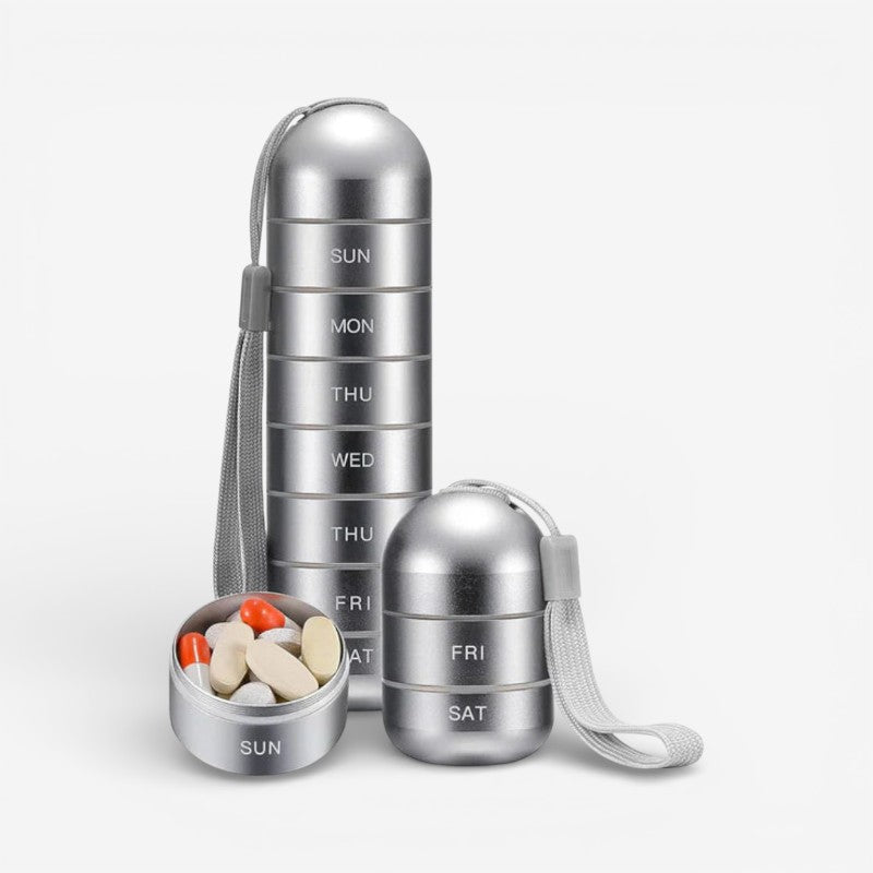 KeyraCase – 7 Days Portable Organizer Case With Keychain