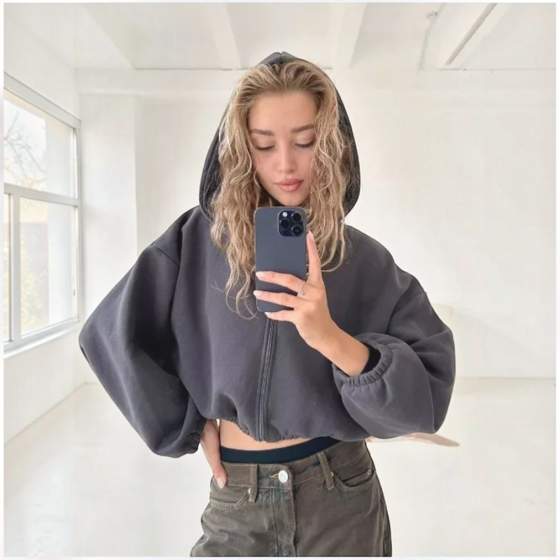 Women’s Hooded Zip Jacket