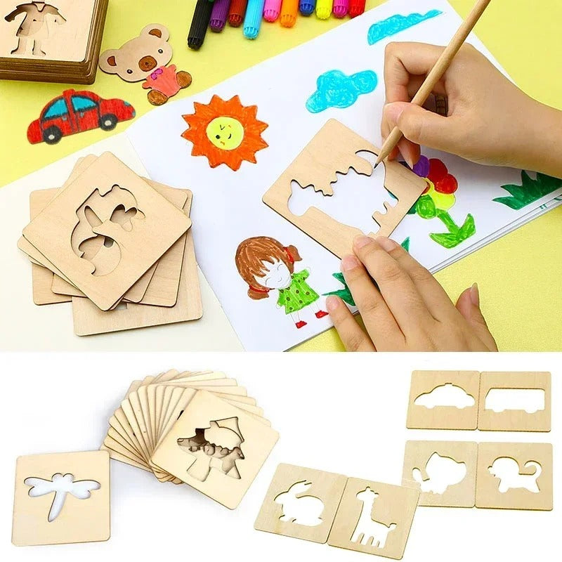 ShapeCrafter – Set de șabloane pentru desen cu diverse modele pentru schițe creative