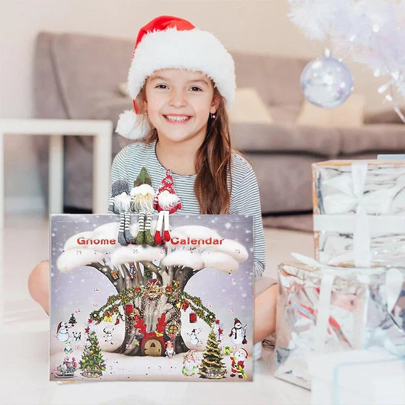 SpookyGnome – Calendar de Advent de Halloween cu surprize de pitici plușate