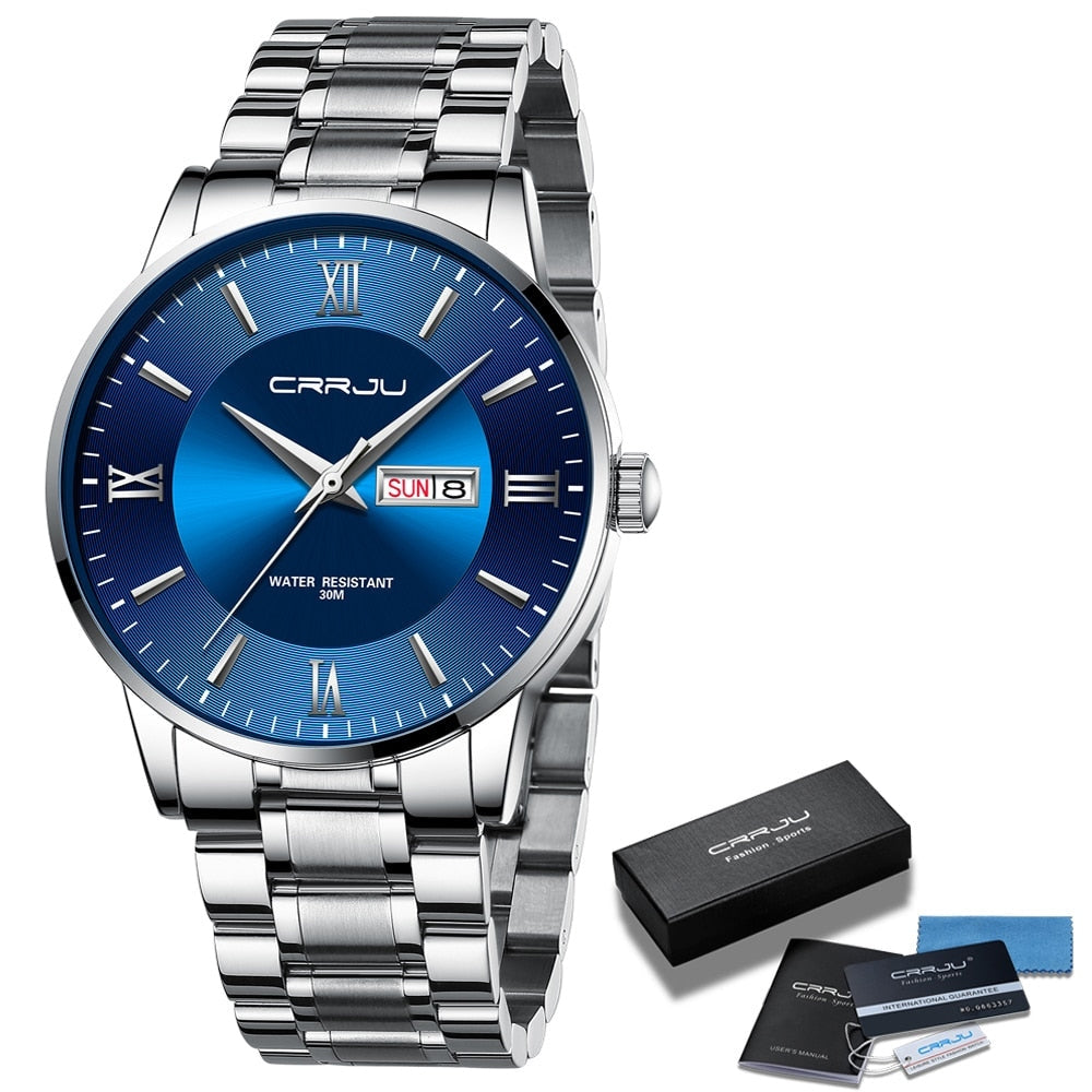 Ethan – Ceas elegant cu multiple cadrane, cadran sportiv și curea reglabilă lustruită
