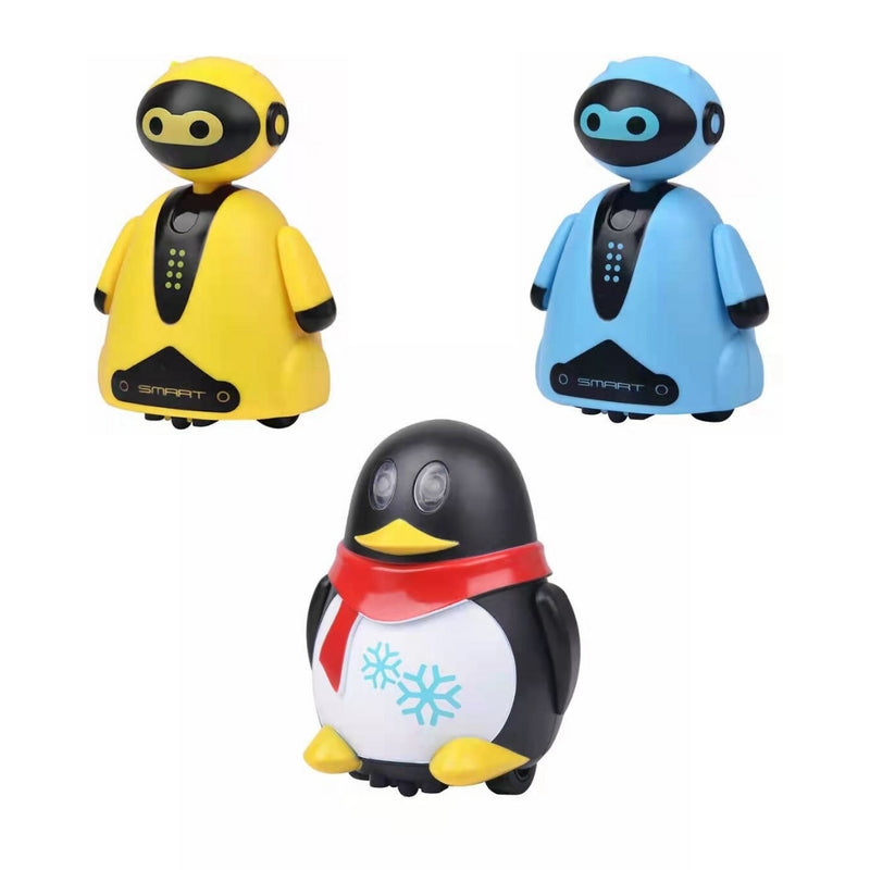 RoboTrace – Interactive line-following robot toy with creative paddle detection