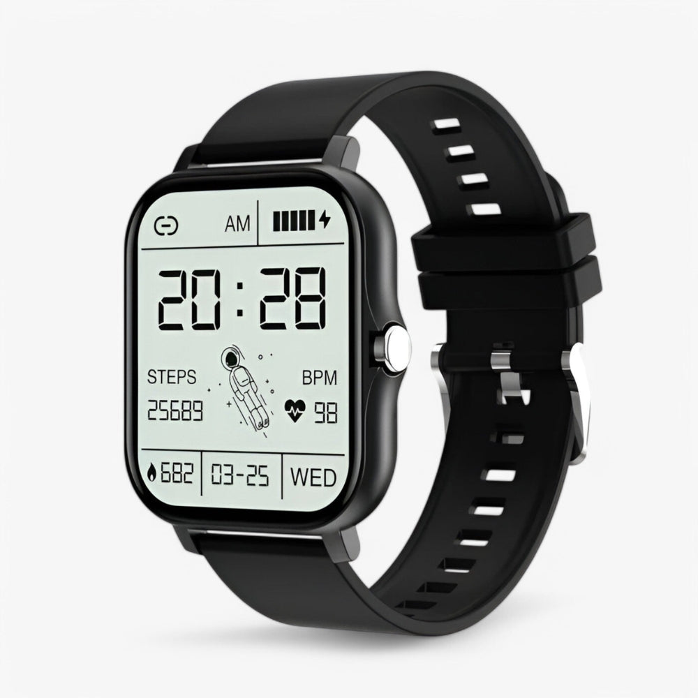 Gawande – Sleek smartwatch with an adjustable strap and a smooth touchscreen