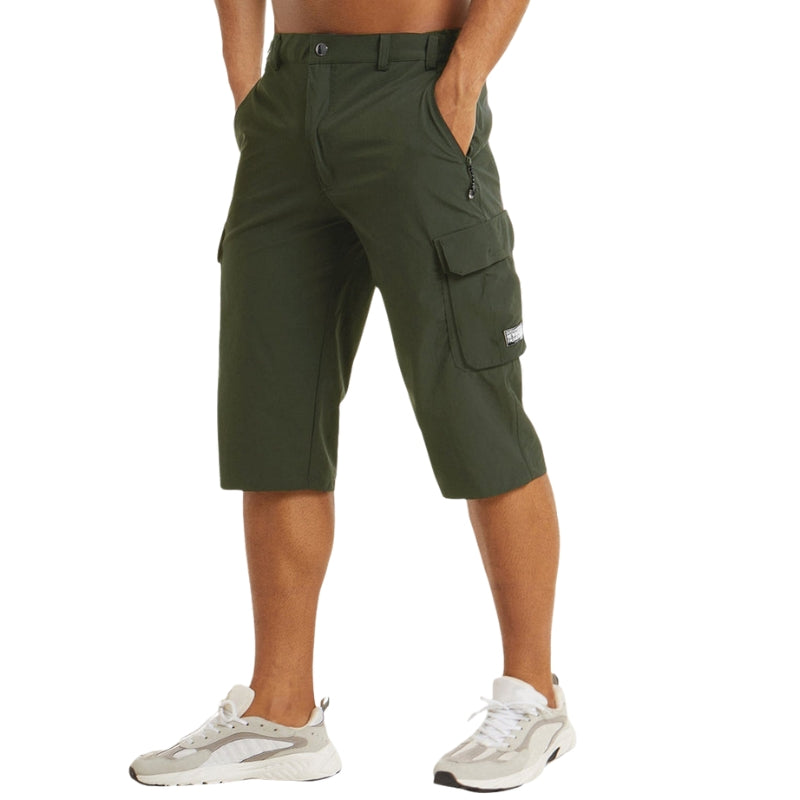 Ryan - Short Cargo Léger avec Taille Réglable