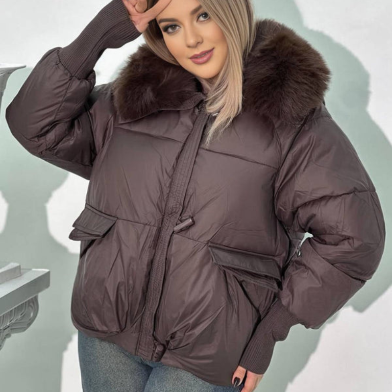 Annabelle - Giacca a maniche lunghe con chiusura a zip