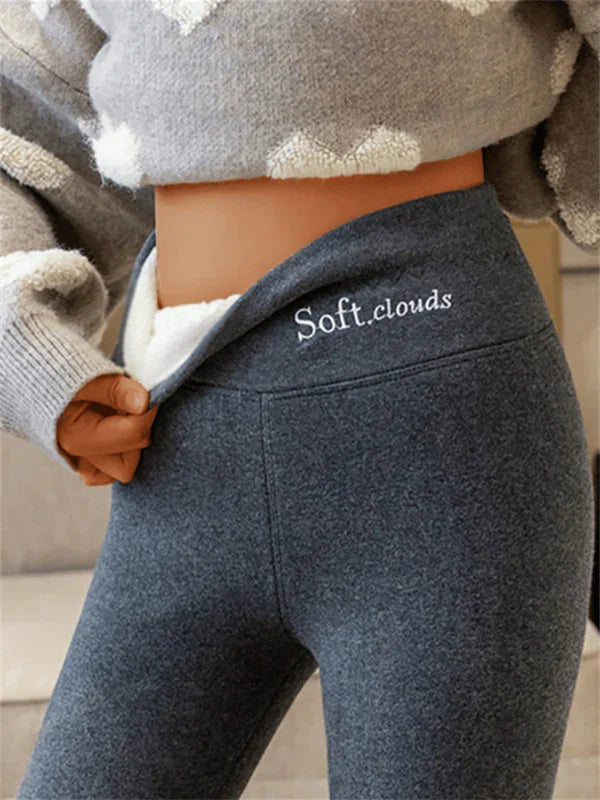Anna - Leggings with high waist and fleece lining for ultimate warmth