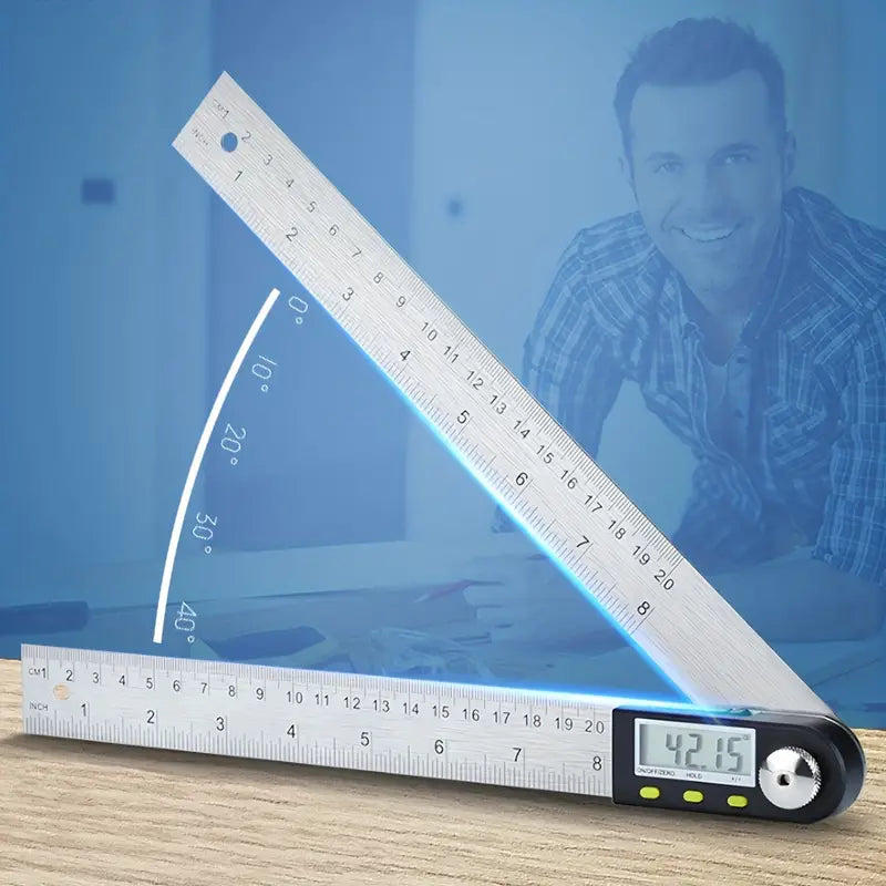 AngleMaster - Digitální úhloměr na dřevo pro přesné a snadné měření