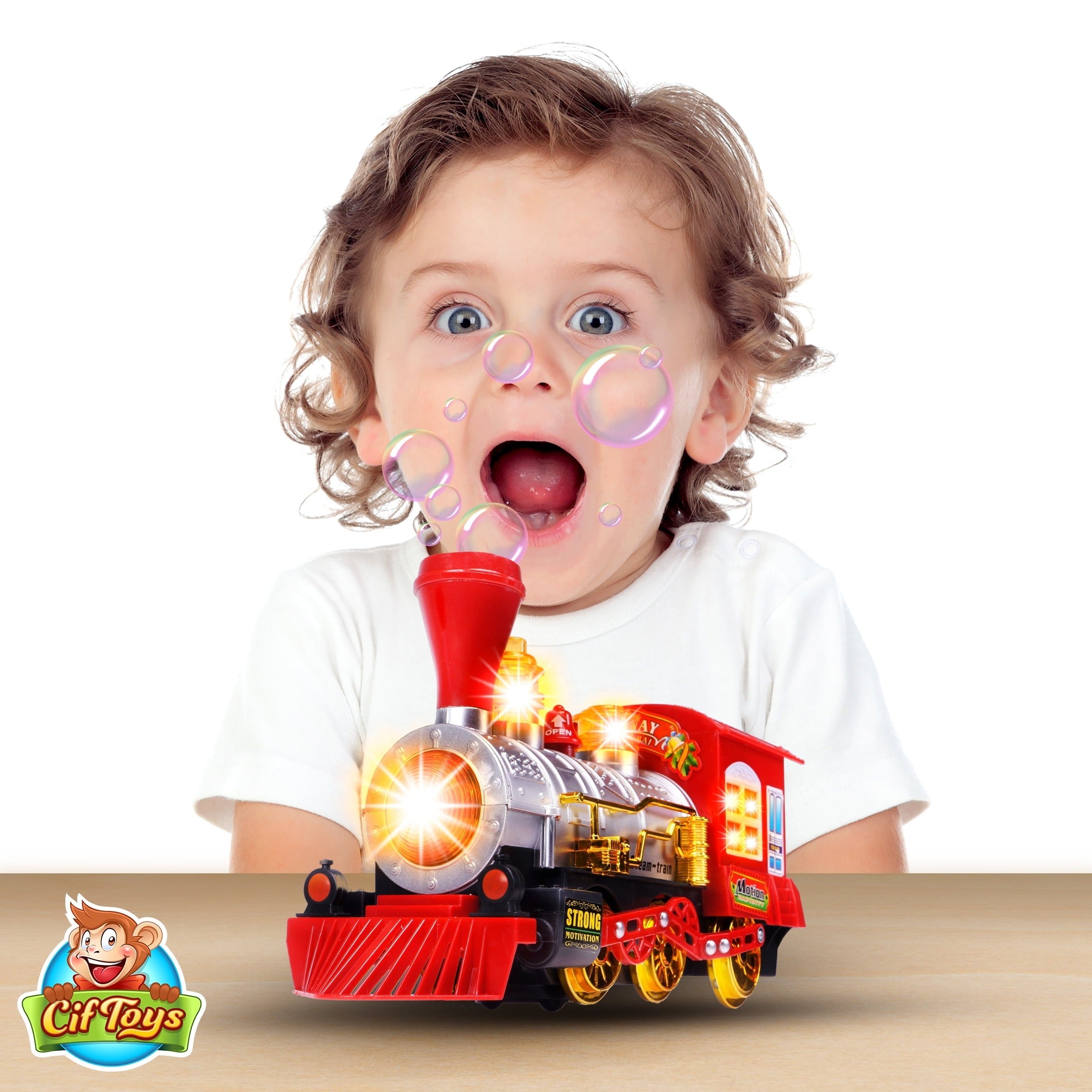 BubbleTrain - Train à bulles interactif pour le développement des enfants